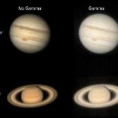 Image of Saturn and Jupiter